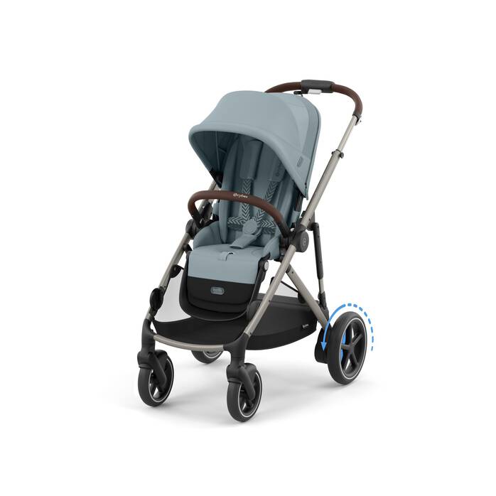 CYBEX e-Gazelle S - Stormy Blue (Taupe Frame) in Stormy Blue (Taupe Frame) large Bild 4
