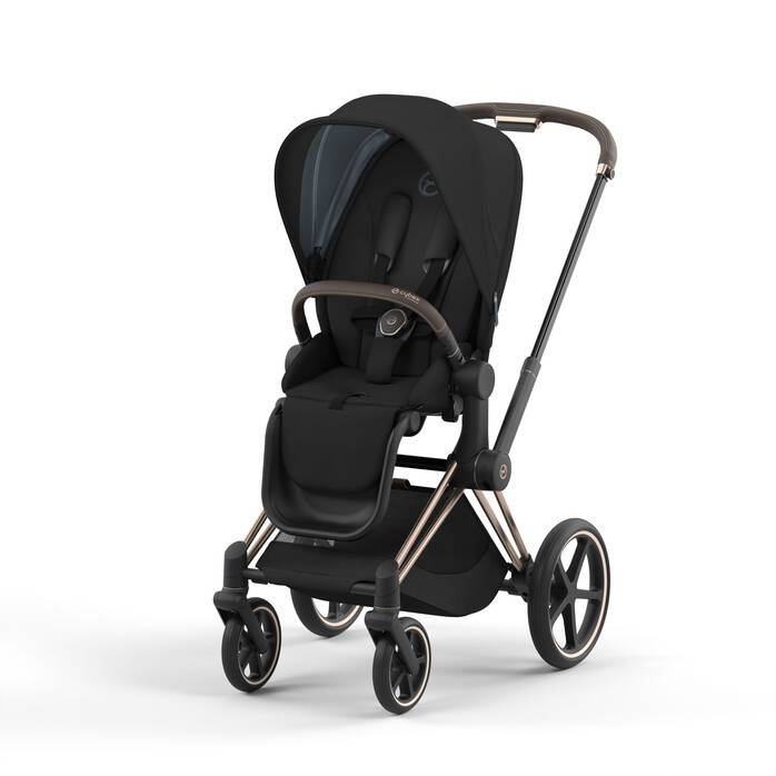 CYBEX Priam Stoelpakket - Deep Black in Deep Black large afbeelding nummer 2