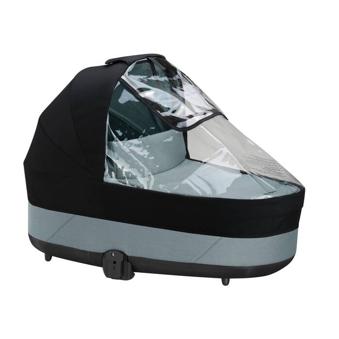 CYBEX Cot S Lux Rain Cover - Transparent in Transparent large