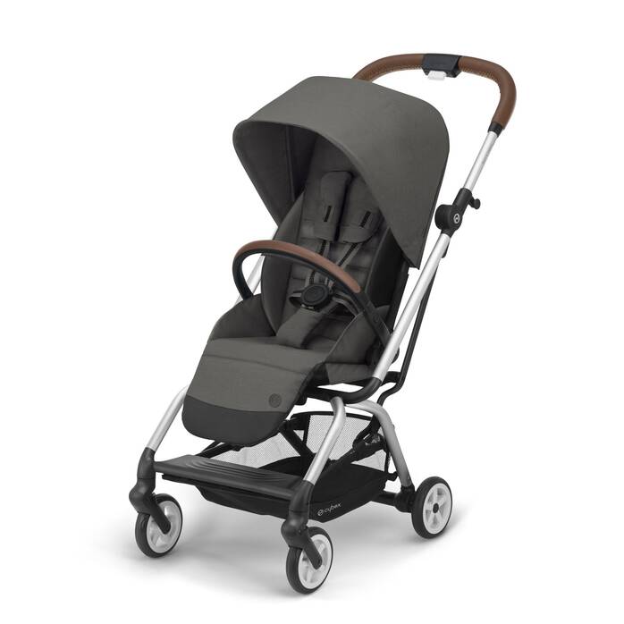 CYBEX Eezy S Twist 2 – Soho Grey (silverfärgad ram) in Soho Grey (Silver Frame) large bildnummer 1