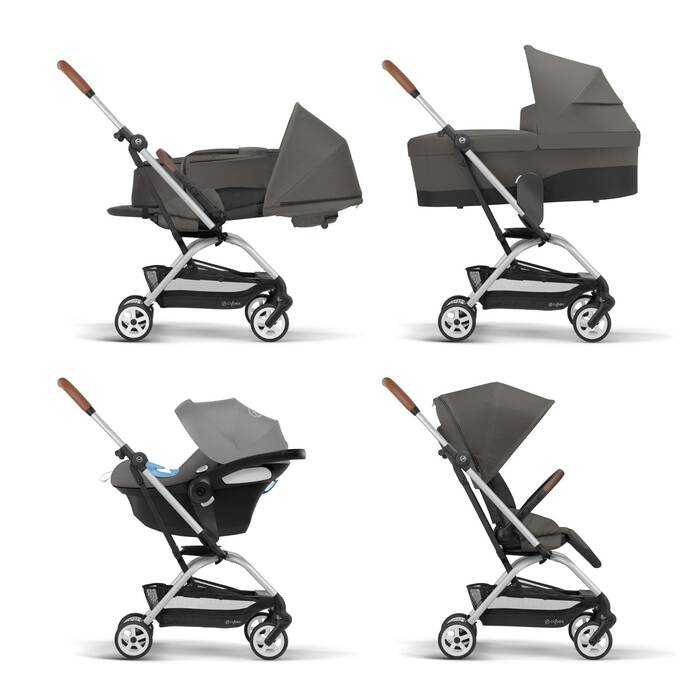 CYBEX Eezy S Twist 2 – Soho Grey (rám v barvě Silver) in Soho Grey (Silver Frame) large číslo snímku 6