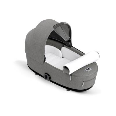 Mios Lux Carry Cot - Manhattan Grey Plus