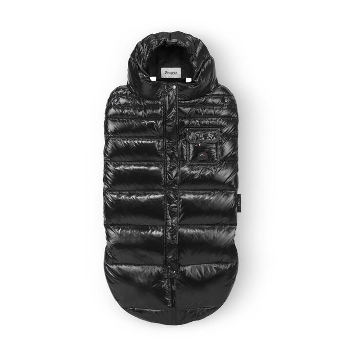 CYBEX Platinum Winter Footmuff - Deep Black in Deep Black large image number 2