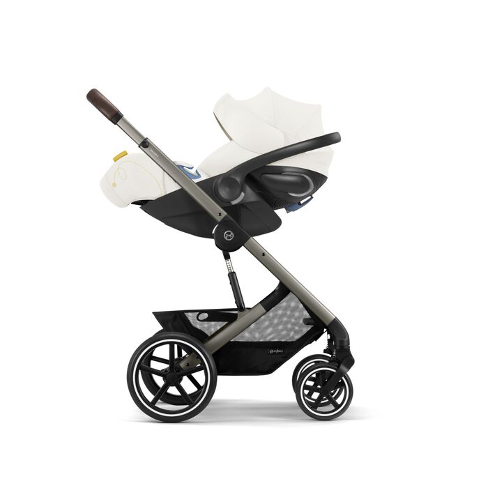 Cybex Balios S Lux Taupe Frame - Seashell Beige – UK Baby Centre