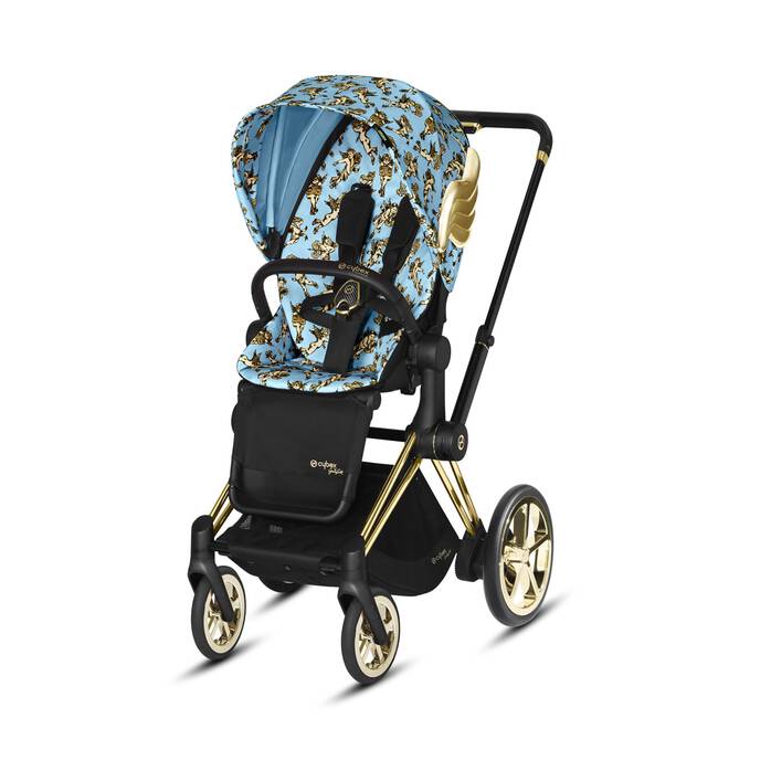 CYBEX e-Priam 1  Jeremy Scott - Cherubs Blue in Cherubs Blue large afbeelding nummer 1