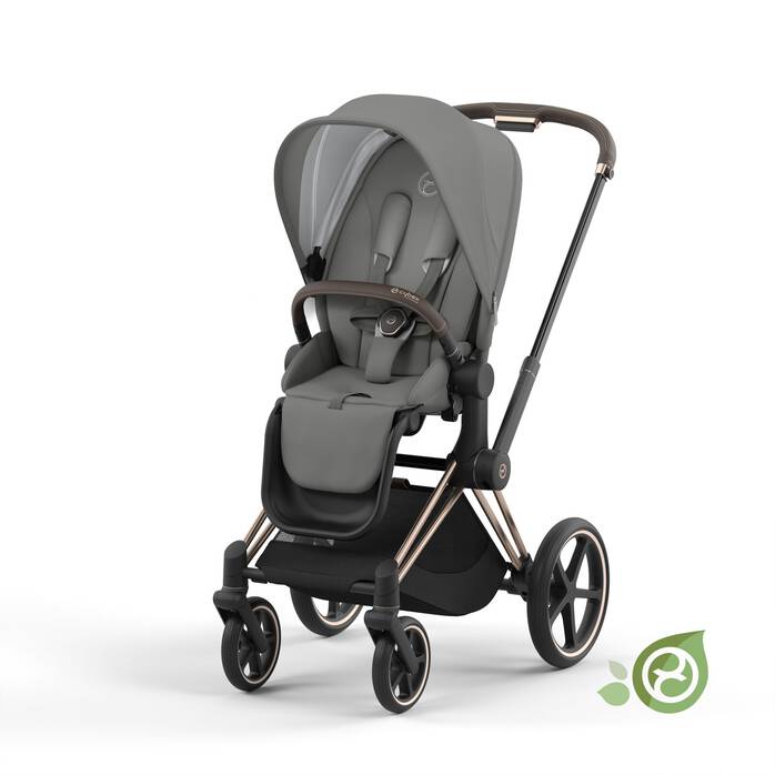 CYBEX Priam Sittdel – Pearl Grey in Pearl Grey large bildnummer 2