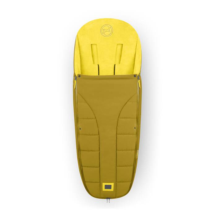 CYBEX Platinum Footmuff - Mustard Yellow in Mustard Yellow large image number 1