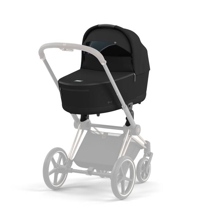 CYBEX Priam Lux Carry Cot – Deep Black in Deep Black large číslo snímku 7