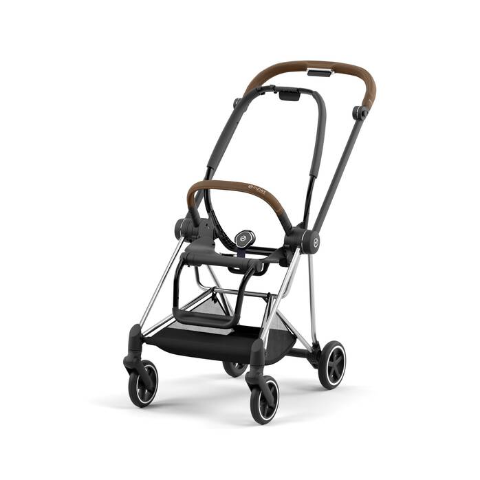 CYBEX Mios chassi - Chrome With Brown Details in Krom Med Bruna Detaljer large bildnummer 1