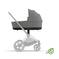 CYBEX Priam Lux Carry Cot - Pearl Grey in Pearl Grey large image number 7 Small