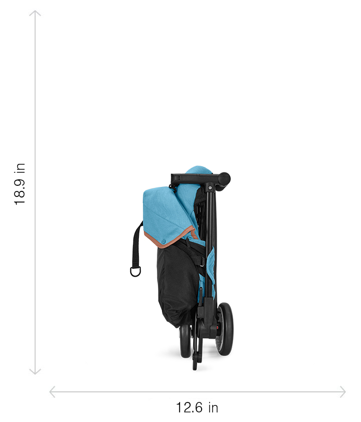  CYBEX Libelle 2 Ultra Compact and Lightweight Baby Pockit  Travel Stroller with UPF 50+ Sun Canopy for Babies and Toddlers - Carry-On  Luggage Compliant - Compatible with CYBEX Car Seats